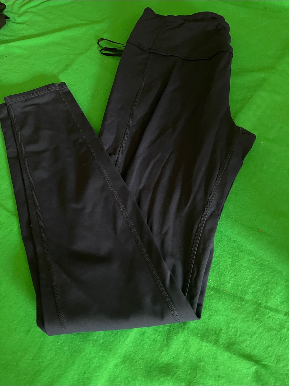 Women's Black High-Waist Performance Leggings